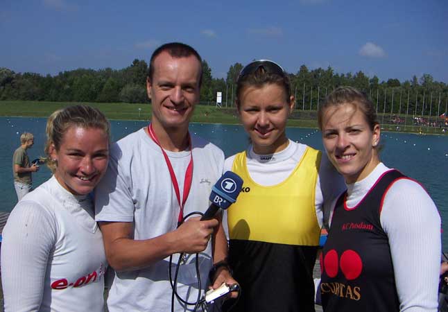Kanu-Vierer holt Gold in Peking